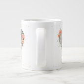 Grande Tasse Valentine Pour Grandchild Heart Wreath (Dos)