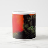 Grande Tasse Van Gogh Black Kitten (Devant)