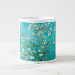 Grande Tasse VAN GOGH Fleurs d'amandes<br><div class="desc">"van gogh",  vincent,  "fleurs d'amandes",  fleurs,  "peinture célèbre",  vintage,  "art fin",  floral,  bleu</div>