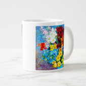 Grande Tasse Van Gogh Flowers dans un Vase Bleu (Devant droit)