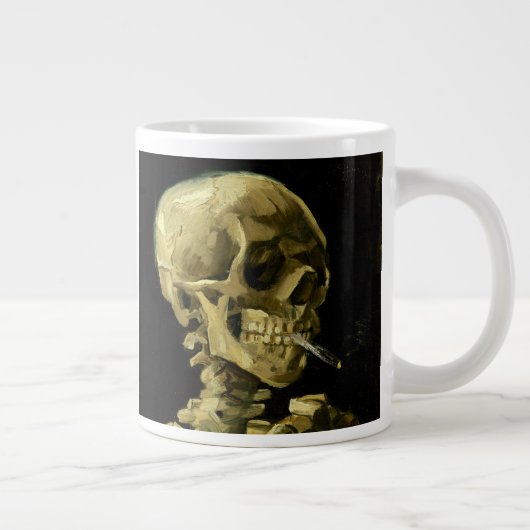 Grande Tasse Van Gogh Fumer du squelette (Droite)
