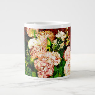 Grande Tasse Van Gogh Peonies et Roses