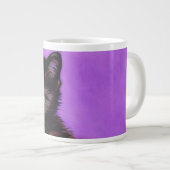 Grande Tasse Van Gogh Style Chat pourpre (Devant droit)