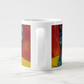 Grande Tasse Van Gogh Tabby Cat (Dos)