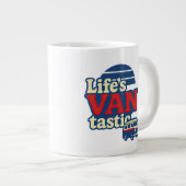 Grande Tasse VANtastic Red Cream Blue Edition (Devant droit)