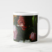 Grande Tasse Vase de verre avec des fleurs (Droite)