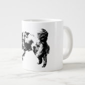 Grande Tasse Veille calme en octobre Lumière (Devant droit)