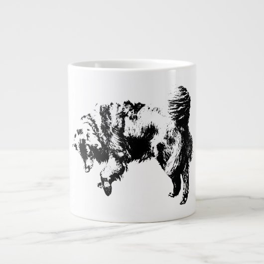 Grande Tasse Veille calme en octobre Lumière (Devant)