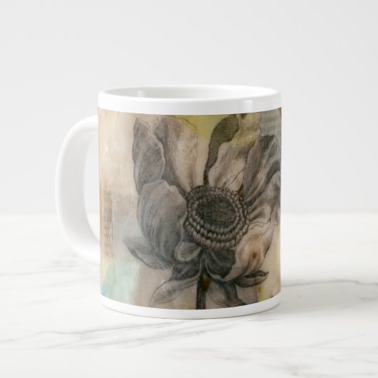 Grande Tasse Vellum Floral II (Devant gauche)