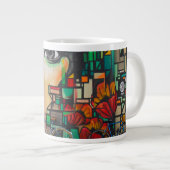 Grande Tasse Vélos sur le mur de Graffiti (Devant droit)