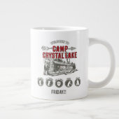 Grande Tasse Vendredi 13 | Bienvenue à Camp Crystal Lake (Droite)