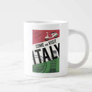 Grande Tasse Venez visiter l'Italie