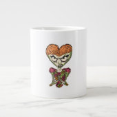 Grande Tasse Venom en fleurs (Devant)