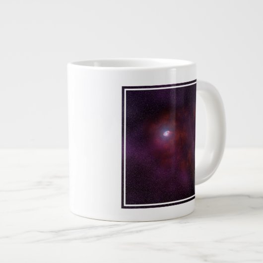 Grande Tasse Vent Pulsar D'Une Étoile Neutron. (Devant droit)