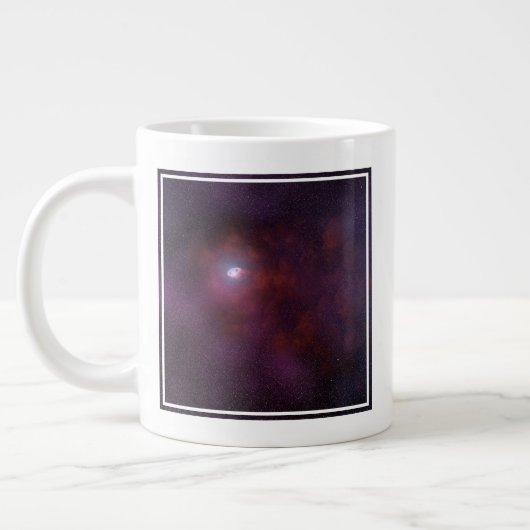 Grande Tasse Vent Pulsar D'Une Étoile Neutron. (Gauche)