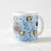 Grande Tasse Vent Santa Claus Sock (Devant droit)