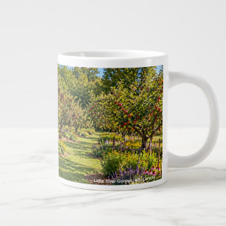 Grande Tasse Verger de pommiers, pommiers et pommes