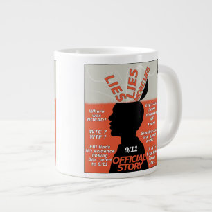 Grande Tasse Vérité sur le 11-Septembre Histoire officielle Men