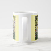 Grande Tasse Verre de lis jaune (Dos)