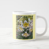 Grande Tasse Verre de lis jaune (Droite)