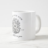 Grande Tasse Verset chrétien d'inspiration à considérer (Devant droit)