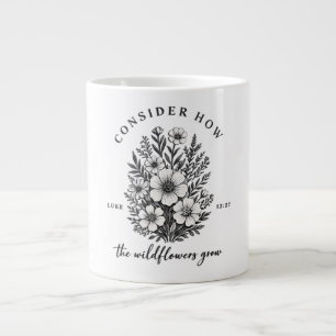 Grande Tasse Verset chrétien d'inspiration à considérer