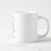 Grande Tasse Verset chrétien d'inspiration à considérer (Droite)