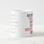 Grande Tasse Vertus Bibliques (Devant)