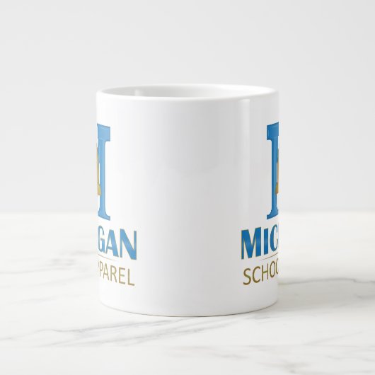 Grande Tasse Vêtements scolaires du Michigan (Devant)