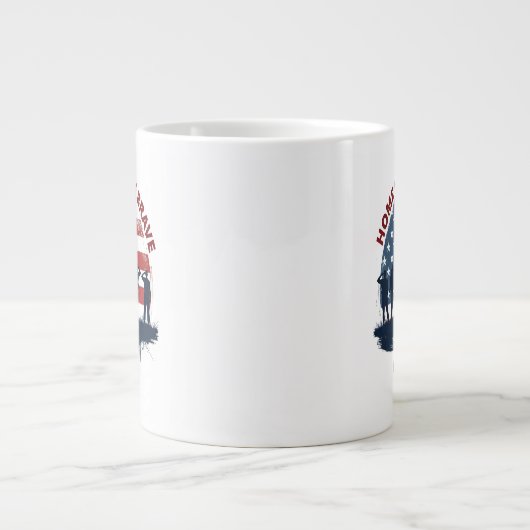 Grande Tasse Veterans Day Patriotic Tee (Devant)