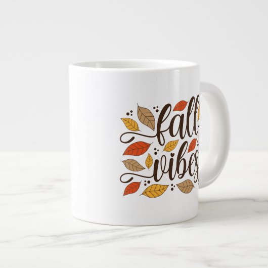 Grande Tasse Vibes d'automne (Devant droit)