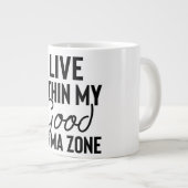 Grande Tasse Vibes positives | Devis motivationnel (Devant droit)
