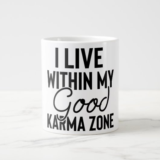 Grande Tasse Vibes positives | Devis motivationnel (Devant)