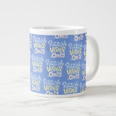 Grande Tasse Vibes Positives Seulement (Devant droit)