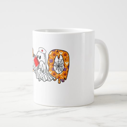 Grande Tasse Vibes vampires || Halloween (Devant droit)