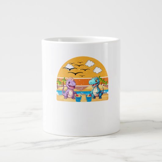 Grande Tasse Vie de plage (Devant)