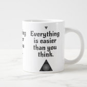 Grande Tasse Vie facile (Droite)