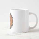 Grande Tasse Vierge & Chien de Bois (Droite)