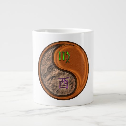 Grande Tasse Vierge & Coq de Bois (Devant)