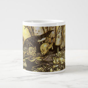 Grande Tasse Vieux Conte de Fées, Bande d'Ouvriers par Rackham