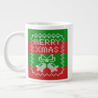 Vilain pull motif sonnettes Joyeux fils Xmas