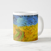 Grande Tasse Vincent van Gogh Champ de blé avec corbeaux (Devant droit)