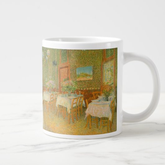 Grande Tasse Vincent van Gogh - Intérieur d'un restaurant (Droite)