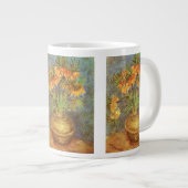 Grande Tasse Vincent van Gogh - Les amitiés dans un vase en cui (Devant droit)