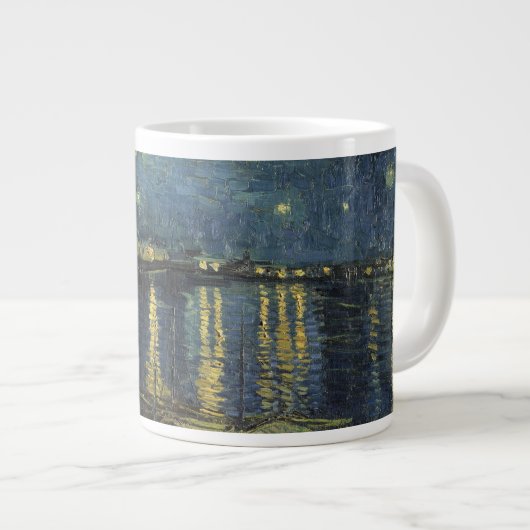 Grande Tasse Vincent van Gogh | Starry Night Over the Rhone (Devant droit)