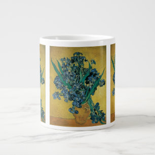 Grande Tasse Vincent van Gogh - Vase w Irises Arrière - plan ja