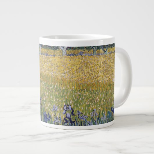 Grande Tasse Vincent Van Gogh - Vue d'Arles avec Irises (Devant droit)