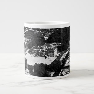 Grande Tasse Vintage Autriche Vienne Belvedere vue du parc