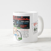 Grande Tasse Vintage Bike Ad (Devant droit)