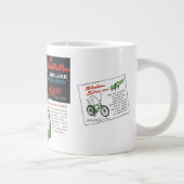 Grande Tasse Vintage Bike Ad (Droite)